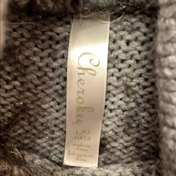 Cherokee Girl Sweater Dress Size L 10/12 - Picture 2 of 2